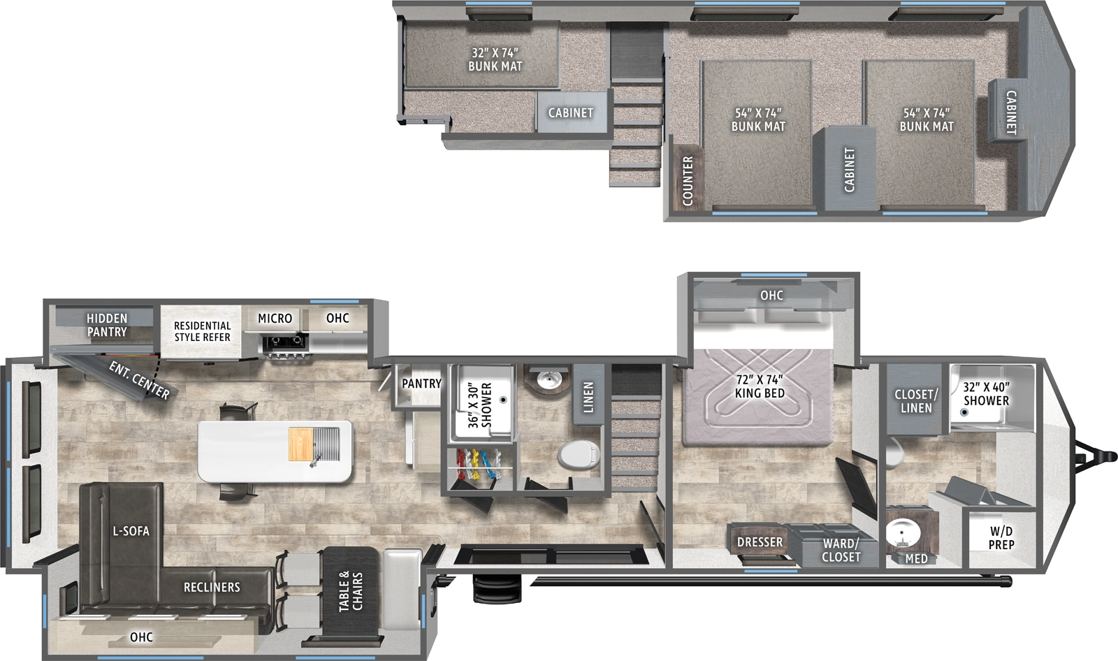 2026-Puma-Vista-422LFT-Destination Trailers w_Loft-Web-Floorplan-Large310550