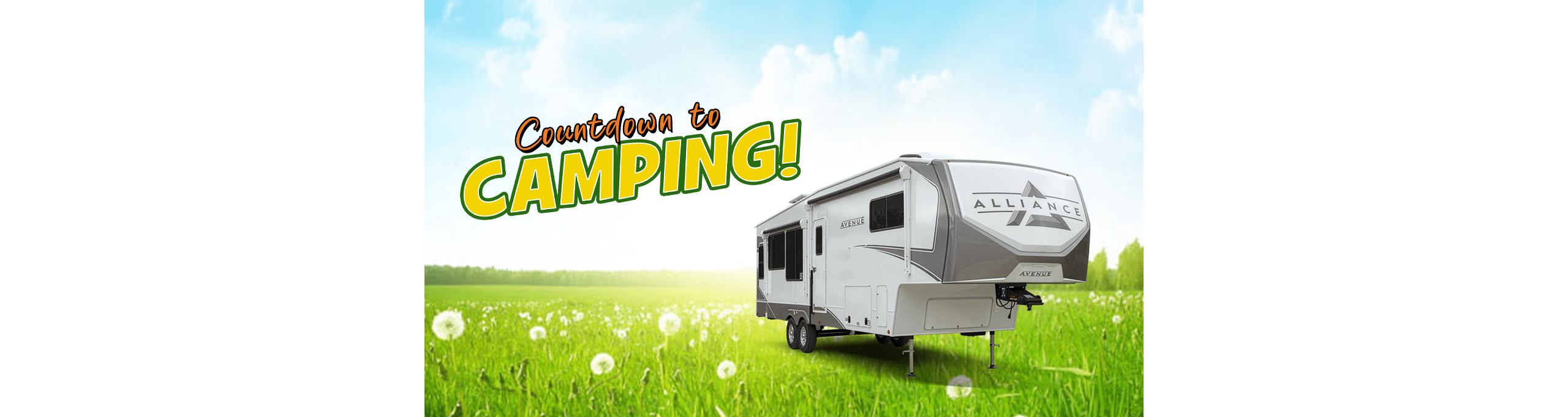 Countdown to Camping RV Sale!