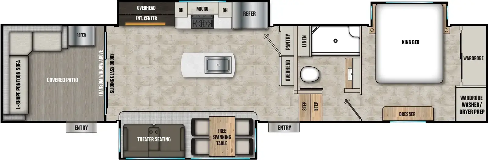 2025-Brookstone-318RLL-Fifth-Wheels-Web-Floorplan-Large279178