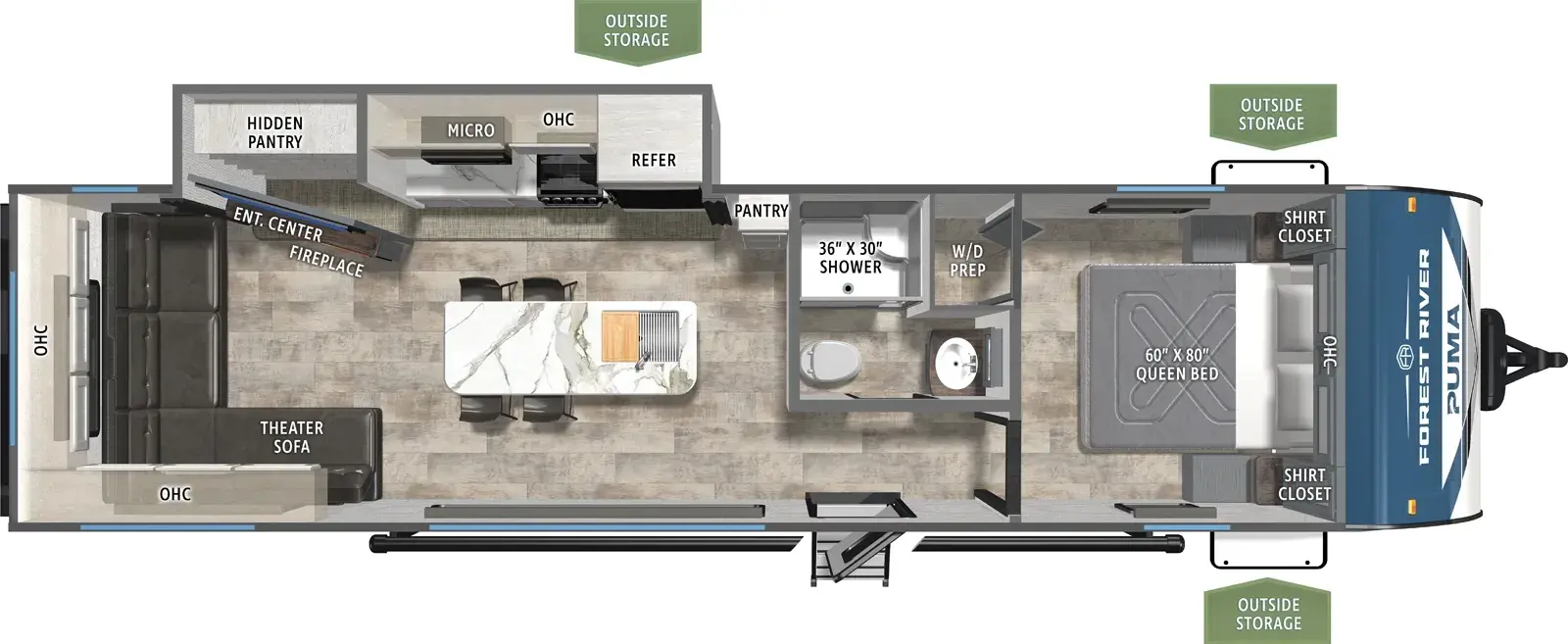 2026-Puma-290RL-Travel-Trailers-Web-Floorplan-Large310524